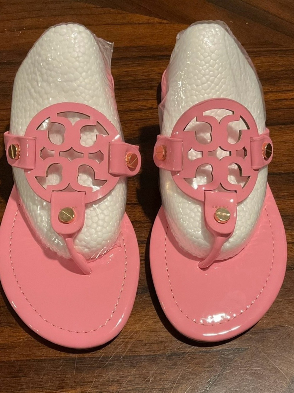 Tory Burch pink sandals